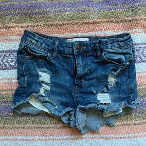 Jean shorts